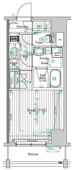 東京都江東区千田 住吉駅 1K マンション 賃貸物件詳細