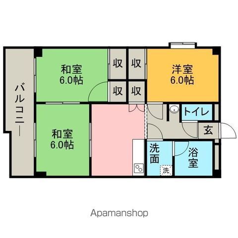 福岡県福岡市東区舞松原２ 舞松原駅 3DK マンション 賃貸物件詳細