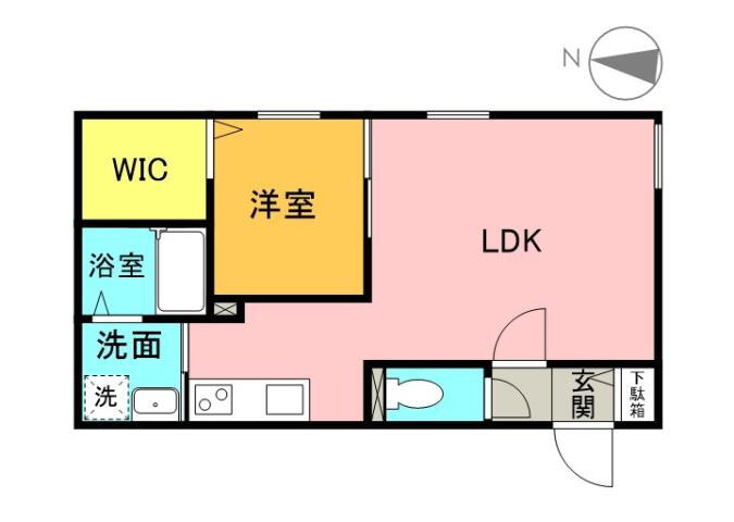 ＬＵＧＡＬ（ルガル） 2階 1LDK 賃貸物件詳細