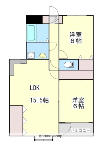 鹿児島県鹿児島市山田町 広木駅 2LDK マンション 賃貸物件詳細