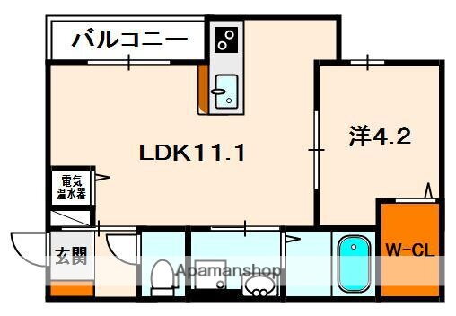 大阪府枚方市樋之上町 樟葉駅 1LDK アパート 賃貸物件詳細