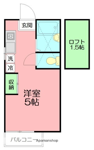 神奈川県茅ヶ崎市白浜町 辻堂駅 ワンルーム アパート 賃貸物件詳細