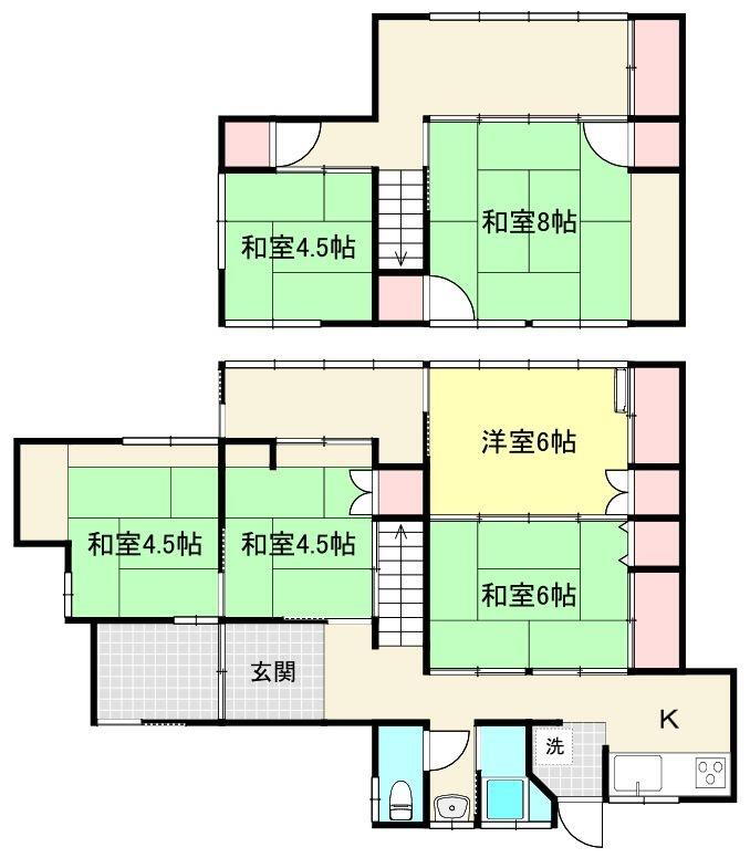 南本町貸家 6K 賃貸物件詳細