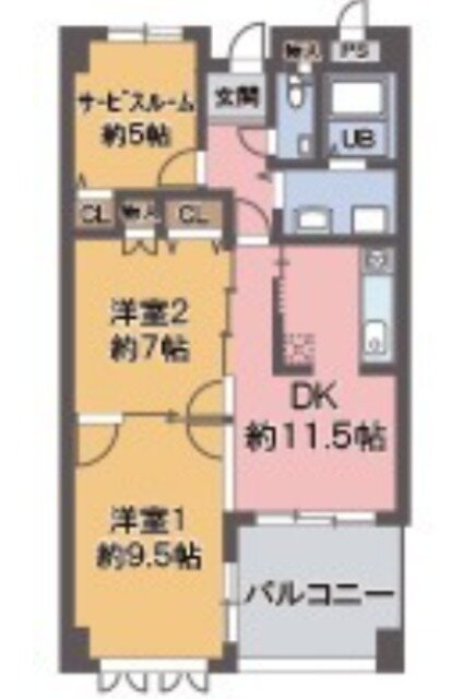 大阪府池田市呉服町 池田駅 2SLDK マンション 賃貸物件詳細