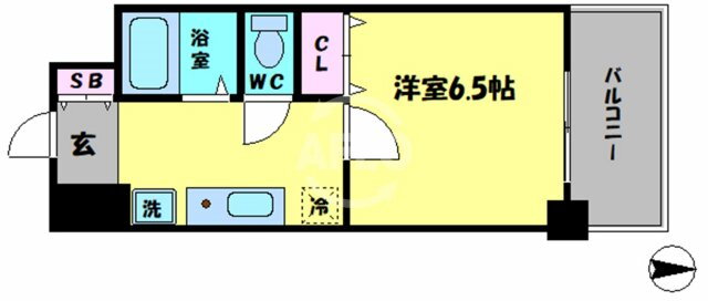 大阪府大阪市西区江之子島２ 阿波座駅 1K マンション 賃貸物件詳細