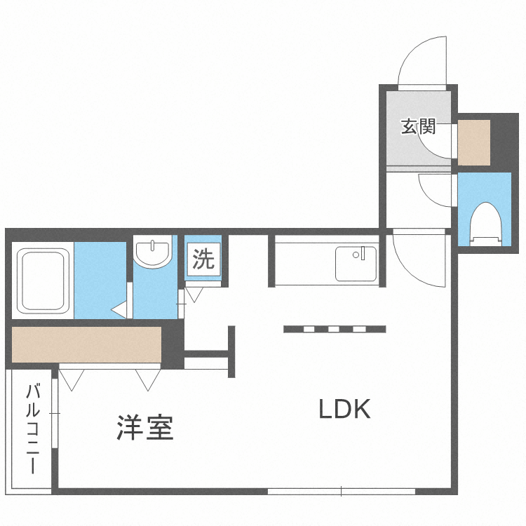 北海道札幌市中央区南六条西９ 西１１丁目駅 1LDK マンション 賃貸物件詳細