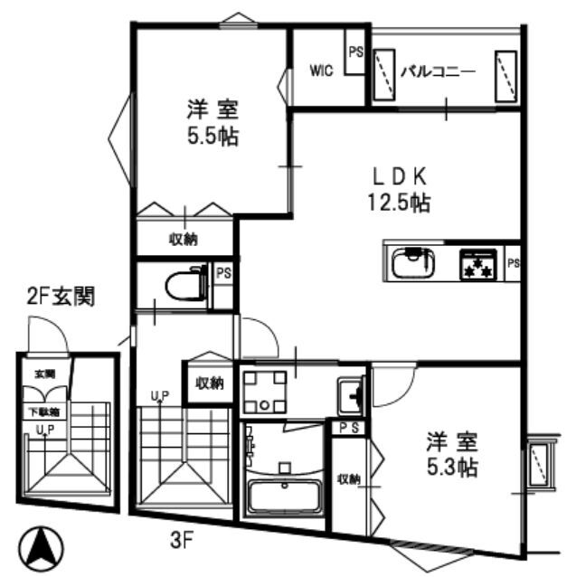 東京都港区高輪４ 品川駅 2SLDK アパート 賃貸物件詳細