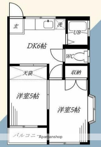 神奈川県横須賀市平作２ 衣笠駅 2DK アパート 賃貸物件詳細