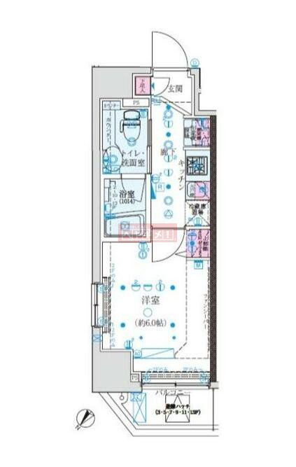 東京都豊島区巣鴨３ 巣鴨駅 1K マンション 賃貸物件詳細