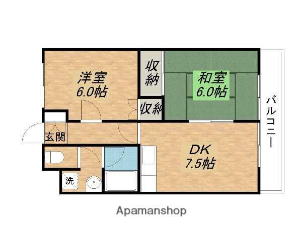 滋賀県大津市大将軍１ 瀬田駅 2DK マンション 賃貸物件詳細