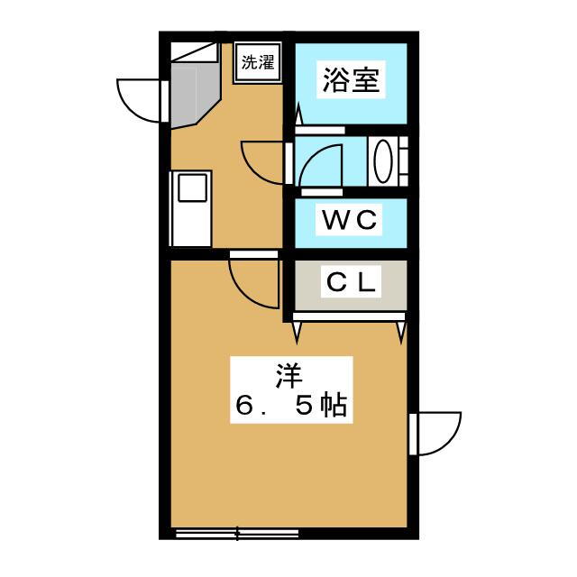 キャメル松戸大谷口ＩＩ 1階 1K 賃貸物件詳細