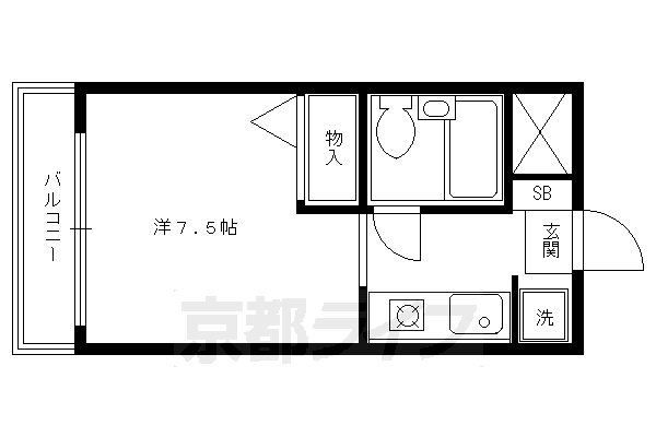 京都府京都市上京区元北小路町 今出川駅 1K マンション 賃貸物件詳細