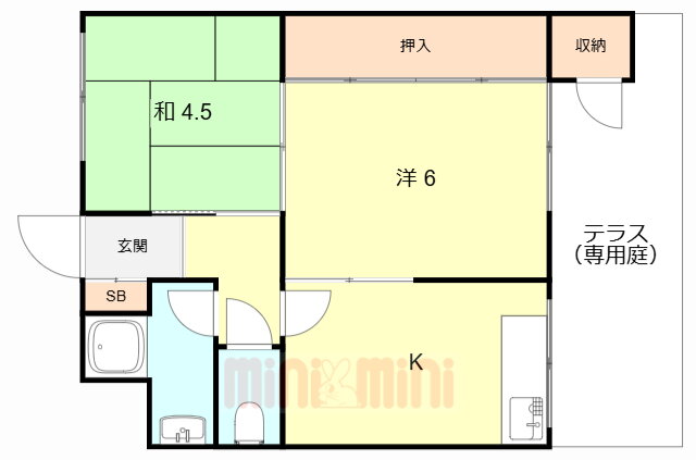 兵庫県尼崎市東園田町６ 園田駅 2DK マンション 賃貸物件詳細