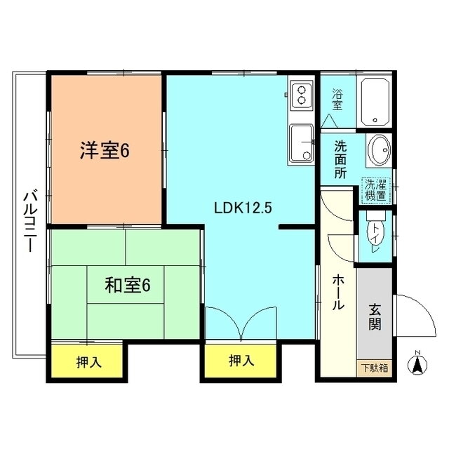 神奈川県平塚市東真土３ 平塚駅 2LDK アパート 賃貸物件詳細