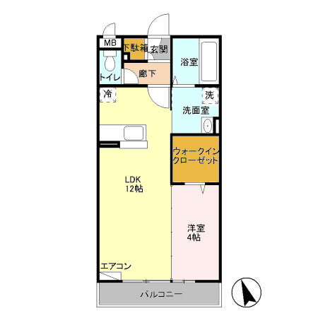 埼玉県三郷市早稲田６ 新三郷駅 1LDK アパート 賃貸物件詳細