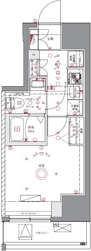 東京都葛飾区亀有５ 亀有駅 1K マンション 賃貸物件詳細