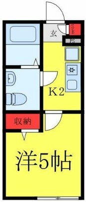 東京都荒川区西尾久２ 尾久駅 1K アパート 賃貸物件詳細