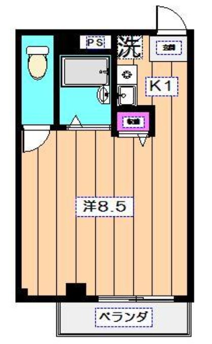 東京都中野区白鷺１ 鷺ノ宮駅 ワンルーム マンション 賃貸物件詳細