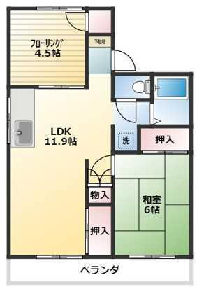 東京都西東京市泉町１ 西武柳沢駅 2LDK アパート 賃貸物件詳細