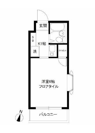 東京都世田谷区駒沢２ 駒沢大学駅 1K マンション 賃貸物件詳細