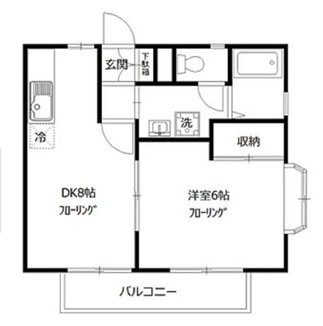 神奈川県川崎市多摩区宿河原１ 宿河原駅 1LDK アパート 賃貸物件詳細