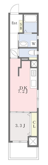 エミネンス香椎駅前 10階 1DK 賃貸物件詳細