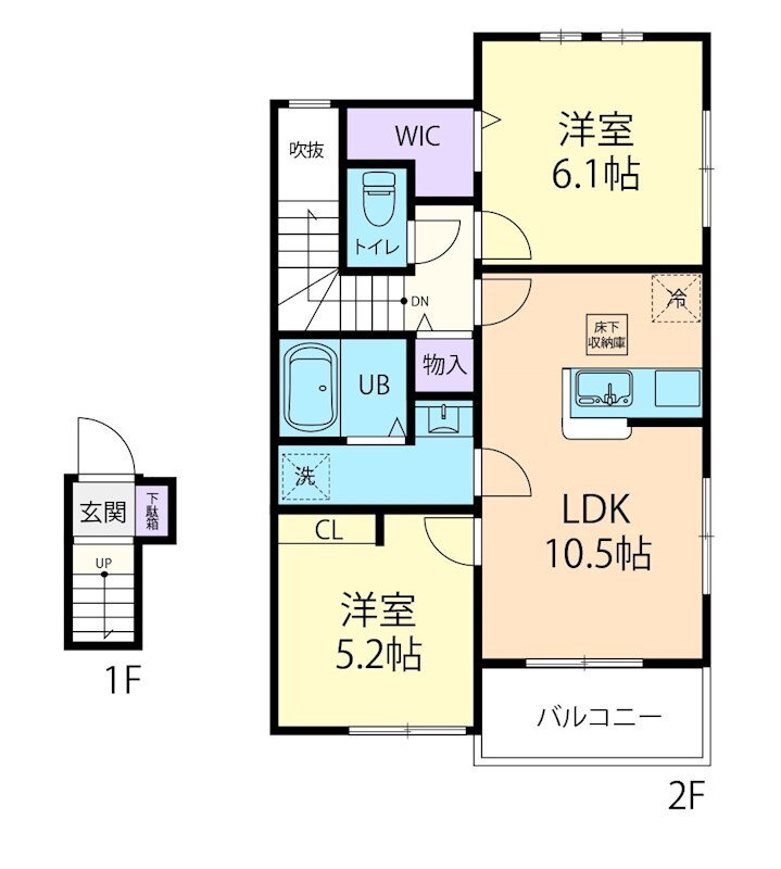 宮城県石巻市前谷地字赤羽根 前谷地駅 2LDK アパート 賃貸物件詳細