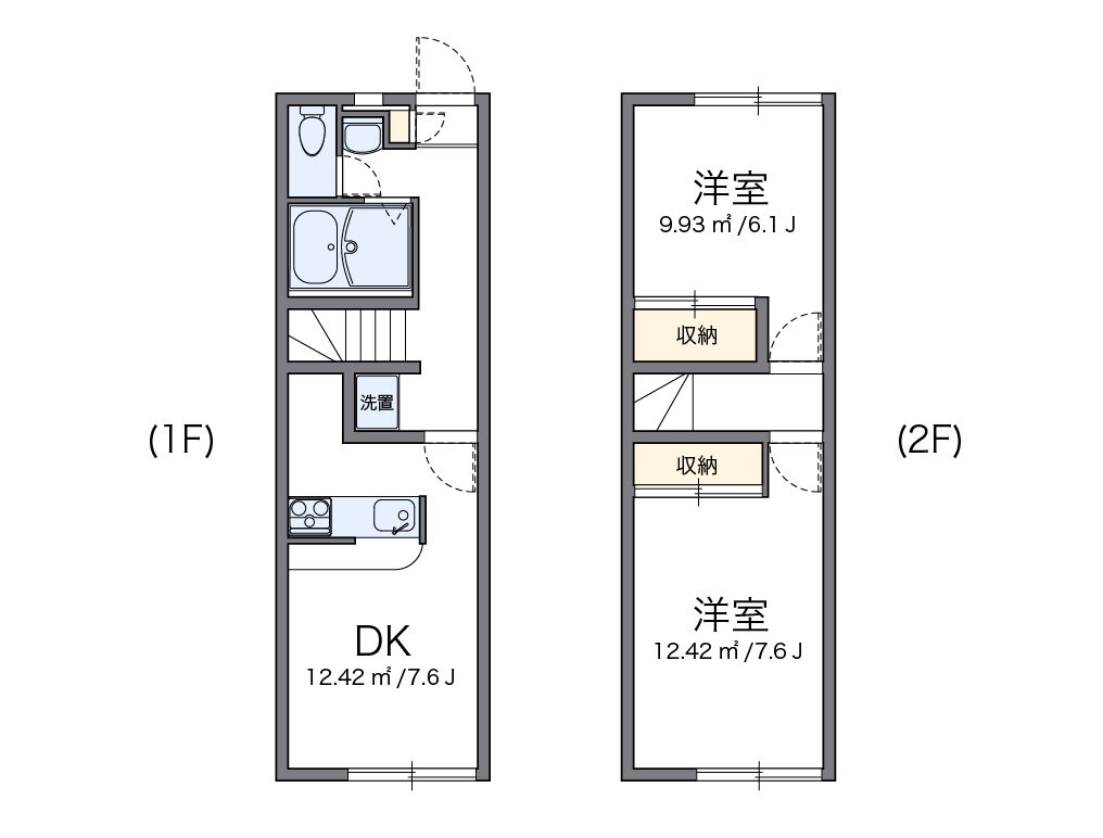 埼玉県深谷市西大沼 深谷駅 2DK アパート 賃貸物件詳細