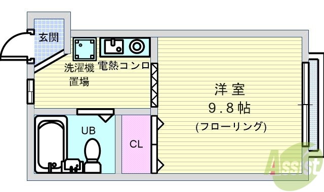 大阪府豊中市石橋麻田町 石橋阪大前駅 1K マンション 賃貸物件詳細