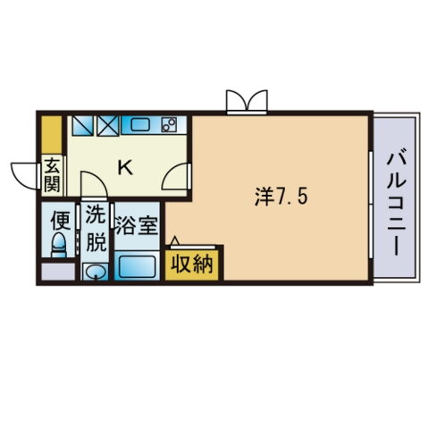 福岡県福岡市早良区室見５ 室見駅 1K マンション 賃貸物件詳細