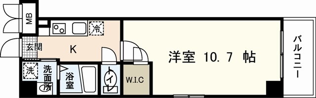 広島県広島市中区十日市町１ 十日市町駅 1K マンション 賃貸物件詳細