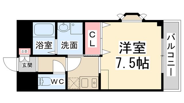 兵庫県川西市小花１ 川西能勢口駅 1K アパート 賃貸物件詳細