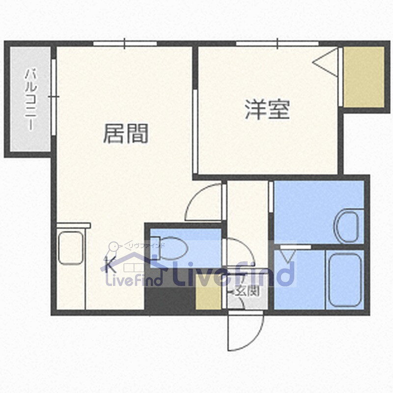 北海道札幌市白石区本通１３丁目南 南郷１３丁目駅 1LDK マンション 賃貸物件詳細