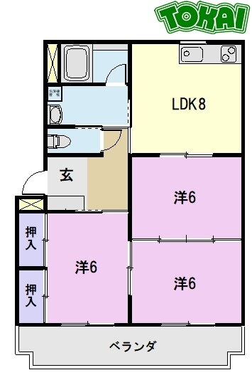 三重県松阪市駅部田町 松阪駅 3LDK アパート 賃貸物件詳細