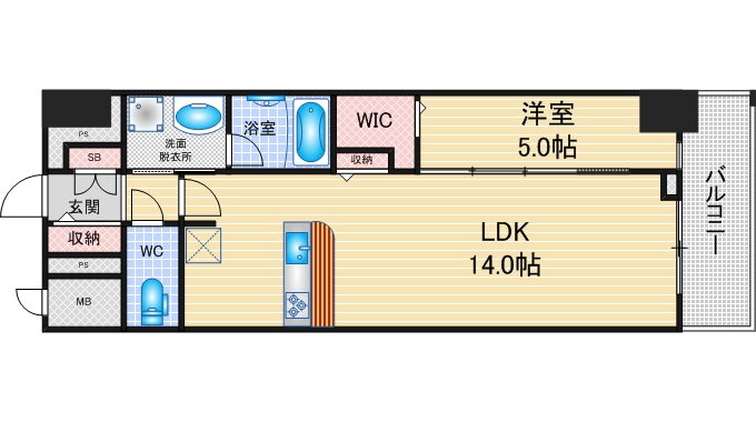 愛知県名古屋市東区徳川１ 森下駅 1LDK マンション 賃貸物件詳細