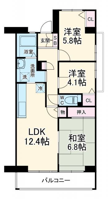 埼玉県さいたま市桜区中島１ 南与野駅 3LDK マンション 賃貸物件詳細