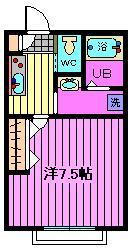 埼玉県さいたま市中央区大字下落合 与野駅 1K アパート 賃貸物件詳細