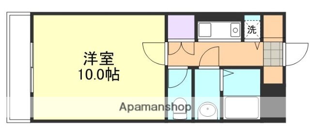 岡山県倉敷市新倉敷駅前３ 新倉敷駅 1K マンション 賃貸物件詳細
