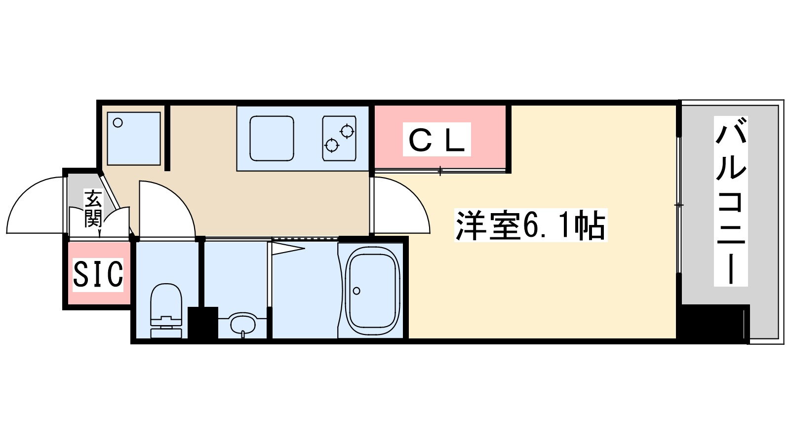大阪府大阪市淀川区三国本町２ 三国駅 1K マンション 賃貸物件詳細