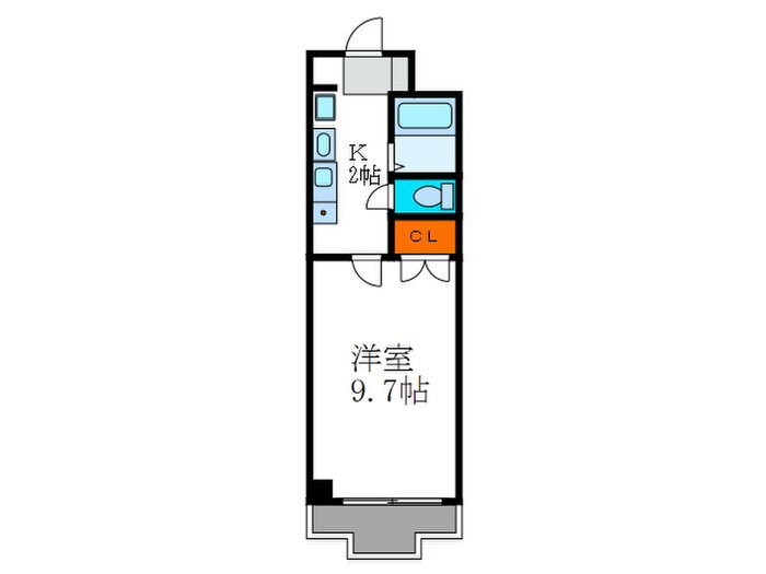 コート・ラファエル 3階 1K 賃貸物件詳細