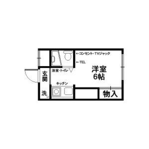 大阪府大東市大字中垣内 野崎駅 ワンルーム アパート 賃貸物件詳細