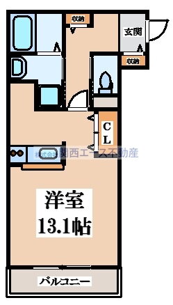 クリエオーレ西堤 1階 ワンルーム 賃貸物件詳細