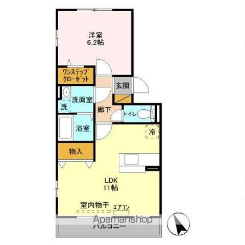 フェリーチェ　ヴィータ　Ａ 3階 1LDK 賃貸物件詳細
