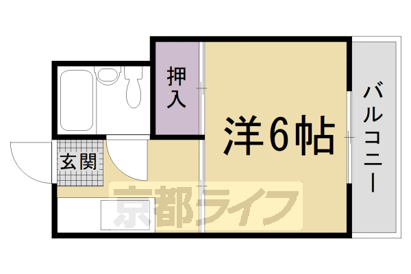京都府京都市下京区西七条南月読町 西大路駅 1K マンション 賃貸物件詳細