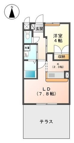 兵庫県姫路市広畑区西蒲田 英賀保駅 1LDK アパート 賃貸物件詳細