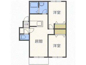 北海道札幌市白石区本通１６丁目南 南郷１３丁目駅 2LDK マンション 賃貸物件詳細