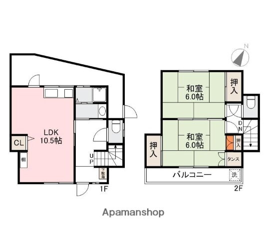 香川県高松市西町 昭和町駅 2LDK 一戸建て 賃貸物件詳細