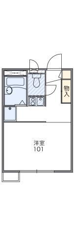 神奈川県茅ヶ崎市萩園 茅ケ崎駅 1K アパート 賃貸物件詳細