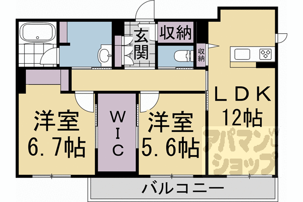 京都府京都市中京区壬生淵田町 西院駅 2LDK マンション 賃貸物件詳細