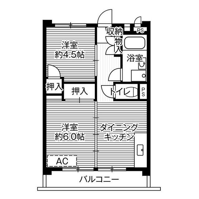 東京都西東京市向台町４ 田無駅 2DK マンション 賃貸物件詳細
